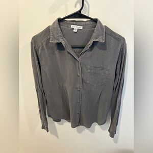 JAMES PERSE COTTON BUTTON DOWN TOP